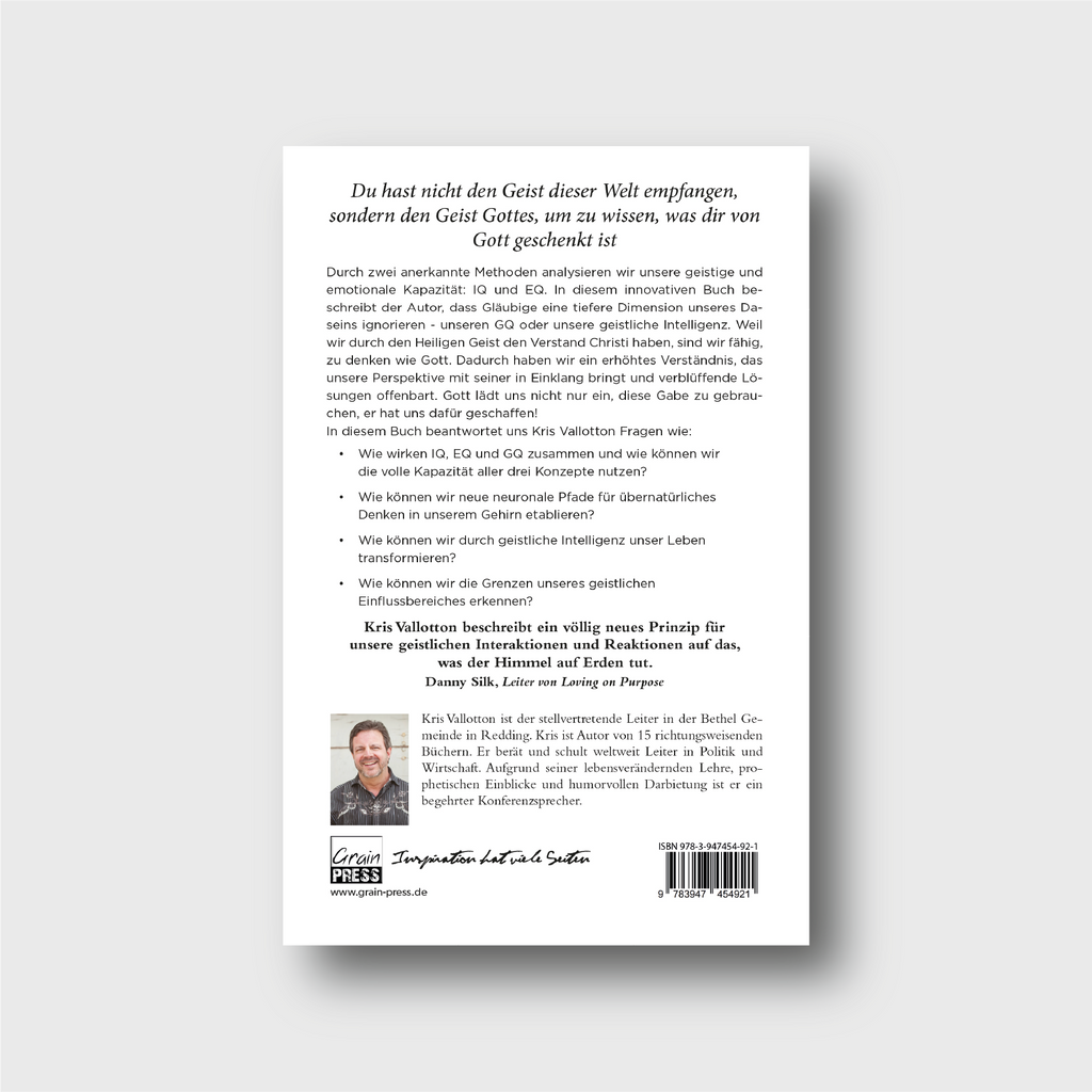 Geistliche Intelligenz - Kris Vallotton - Grain-Press Verlag